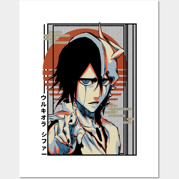 Arrancar Ulquiorra Cifer Wall Art by Kaniart